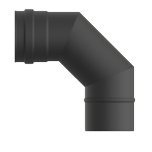 CODO ESTUFA VITRIFICADO MATE PELLET 90º